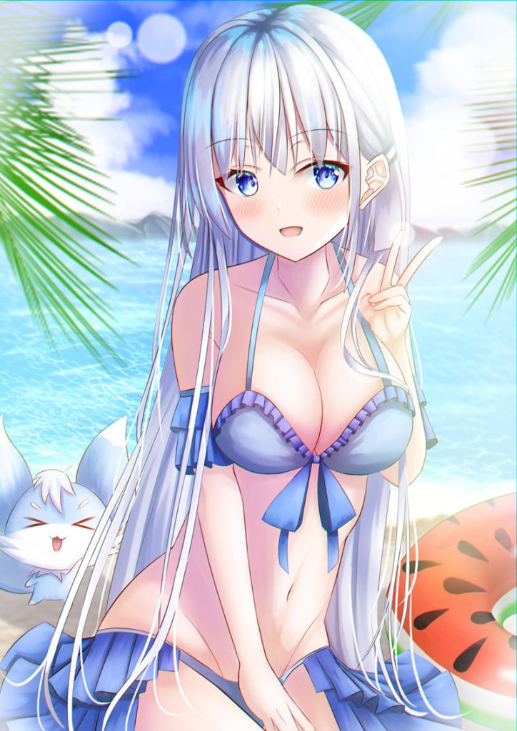 图片[6] - [Summer Pockets]鸣濑白羽 高清图片CG包[698P] - 二次元星球