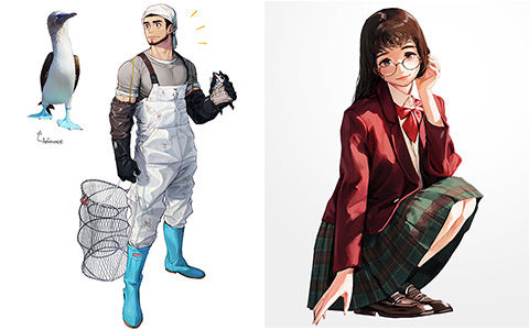[Rinotuna]pixiv+artstation+instagram+部分patreon+推特图片包[3658P] - 二次元星球