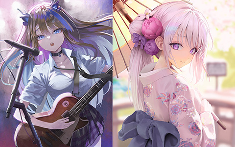 [皓白(egoswans)]Pixiv+Bluesky+推特图片包[55P] - 二次元星球