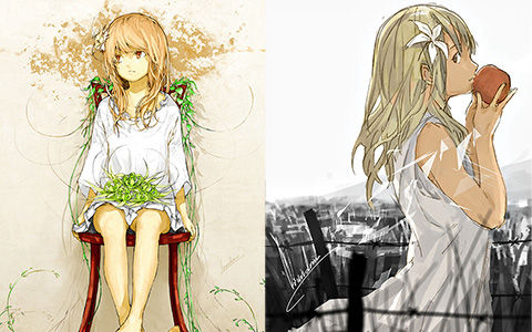 [loundraw]pixiv+tumblr+deviantart+推特图片包[1130P] - 二次元星球