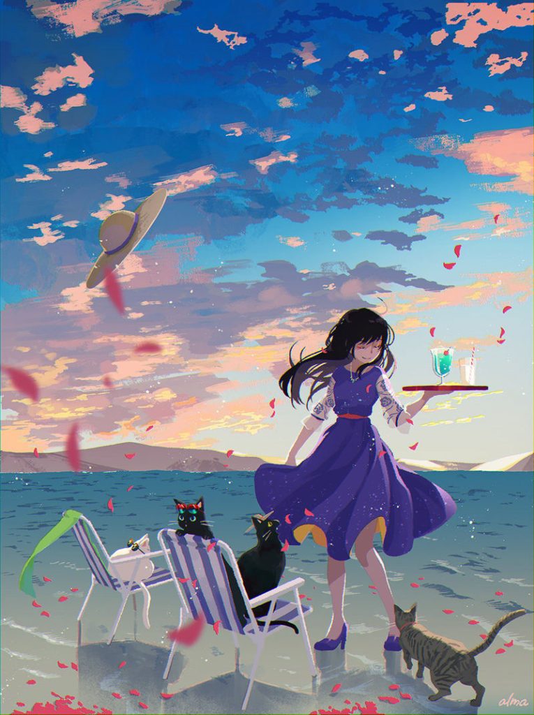 图片[14] - [alma(alllma_original)]Pixiv+tumblr+推特图片包[389P] - 二次元星球