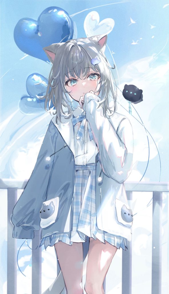图片[10] - [Vtuber]Nachoneko 高清图片CG包[288P] - 二次元星球