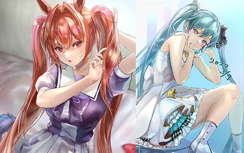 [甘党(smy_ie)]Pixiv+推特图片包[253P] - 二次元星球