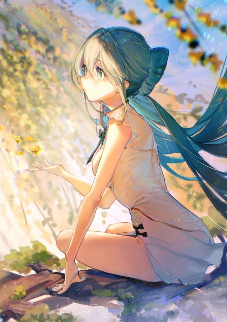 图片[10] - [ACG图包][VOCALOID]韶华·初音未来 高清图片CG包[82P] - 二次元星球