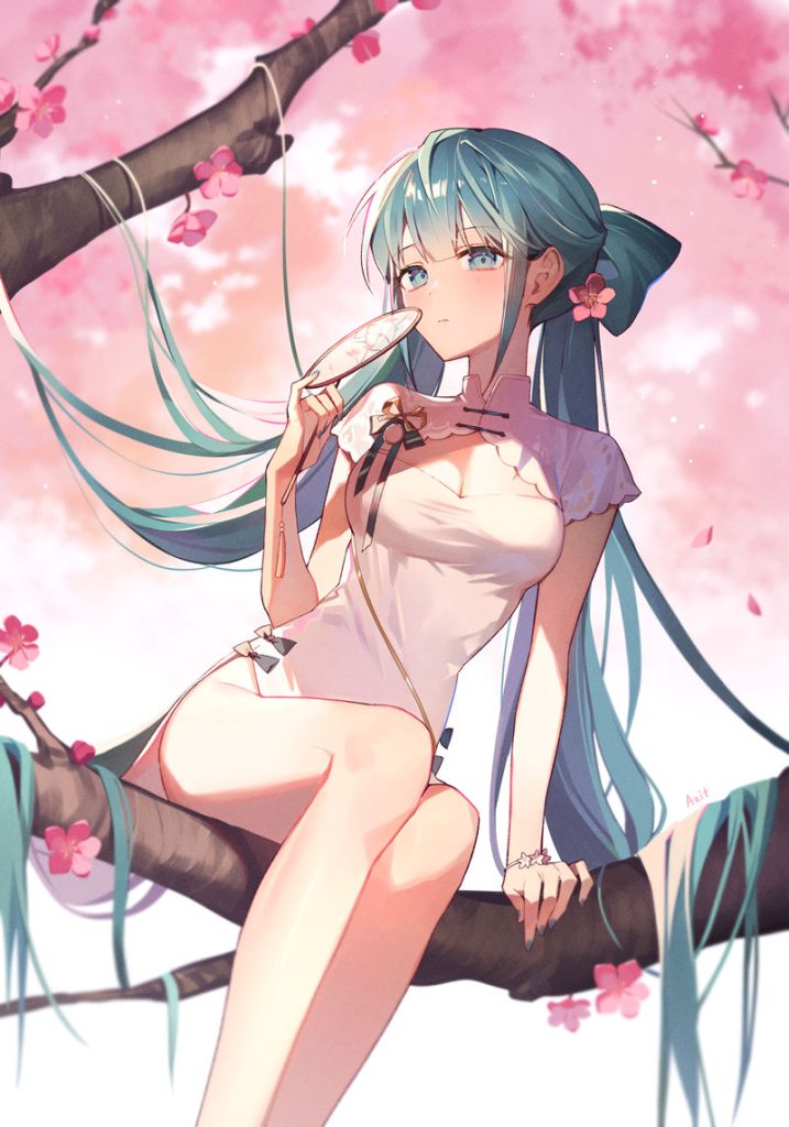 图片[14] - [ACG图包][VOCALOID]韶华·初音未来 高清图片CG包[82P] - 二次元星球