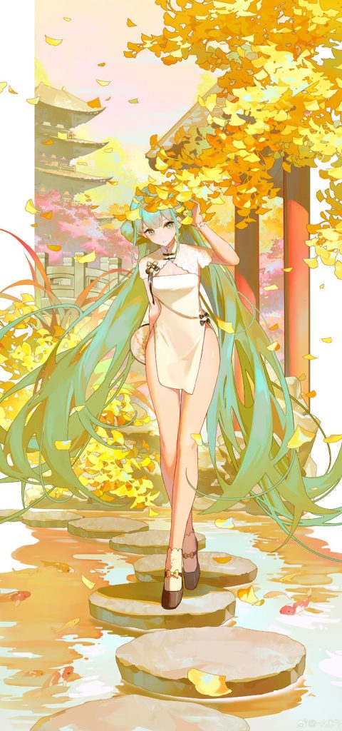 图片[15] - [ACG图包][VOCALOID]韶华·初音未来 高清图片CG包[82P] - 二次元星球