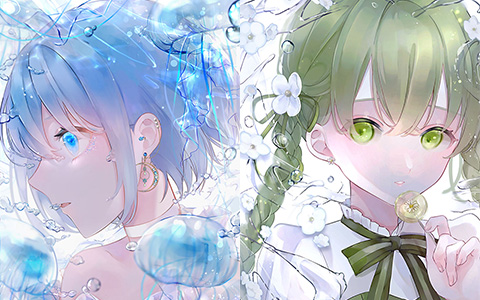 [やﾋﾞ(kiwi500g)]Pixiv+Bluesky+推特图片包[398P] - 二次元星球