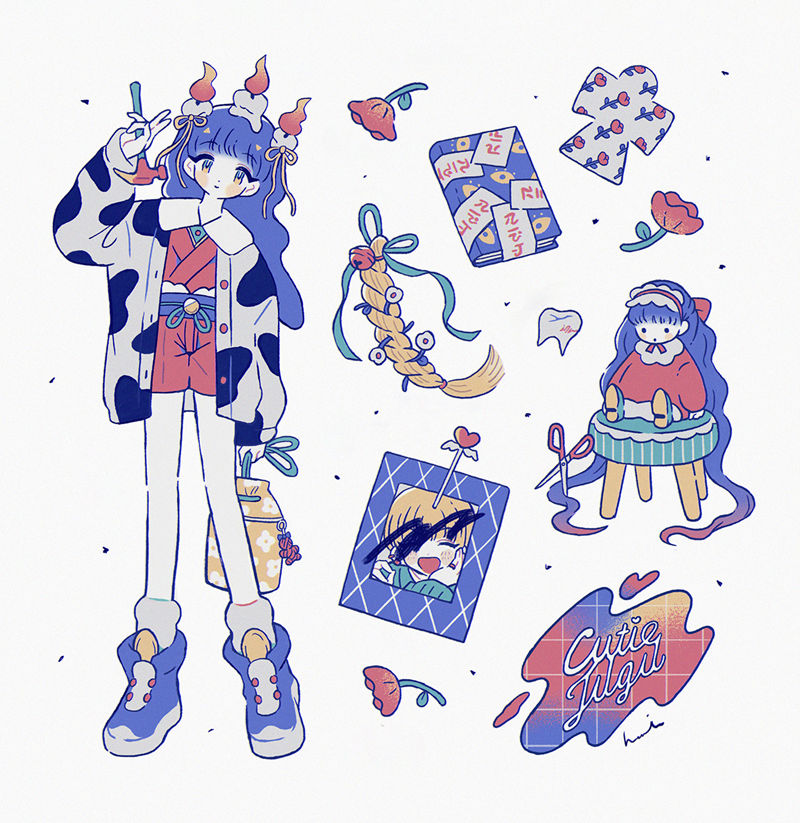 图片[1] - [画师推荐][hasuimo(has_kuma)]bluesky+instagram+tumblr+推特图片包[244P] - 二次元星球