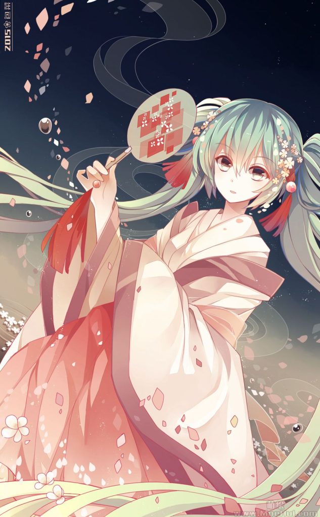 图片[1] - [ACG图包][VOCALOID]中秋明月初音 高清图片CG包[116P] - 二次元星球