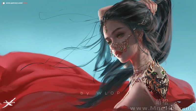 图片[14] - [画师推荐][wlop(wlopwangling)]Pixiv+推特图片包[585P] - 二次元星球