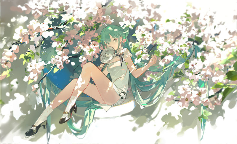 图片[18] - [ACG图包][VOCALOID]韶华·初音未来 高清图片CG包[82P] - 二次元星球