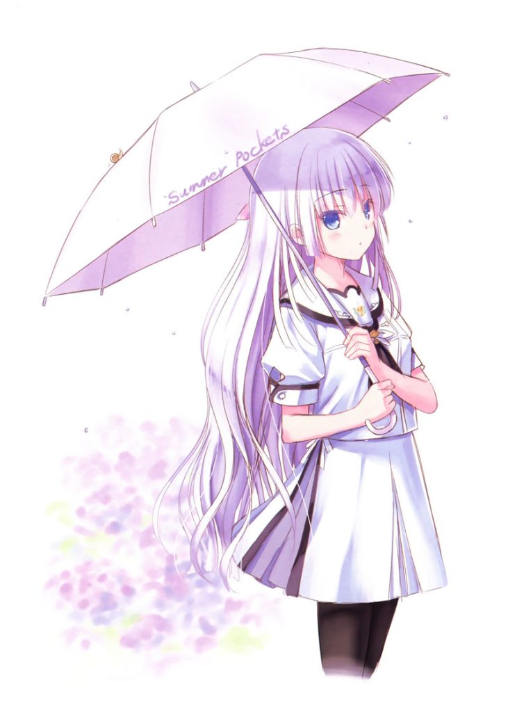 图片[4] - [Summer Pockets]鸣濑白羽 高清图片CG包[698P] - 二次元星球