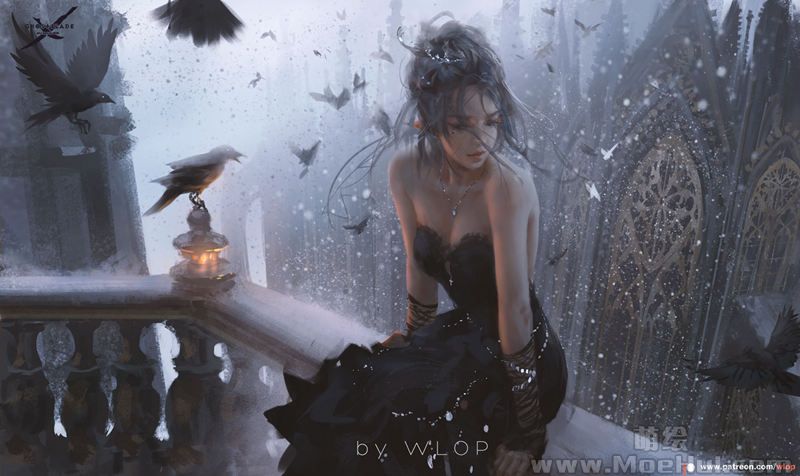 图片[12] - [画师推荐][wlop(wlopwangling)]Pixiv+推特图片包[585P] - 二次元星球