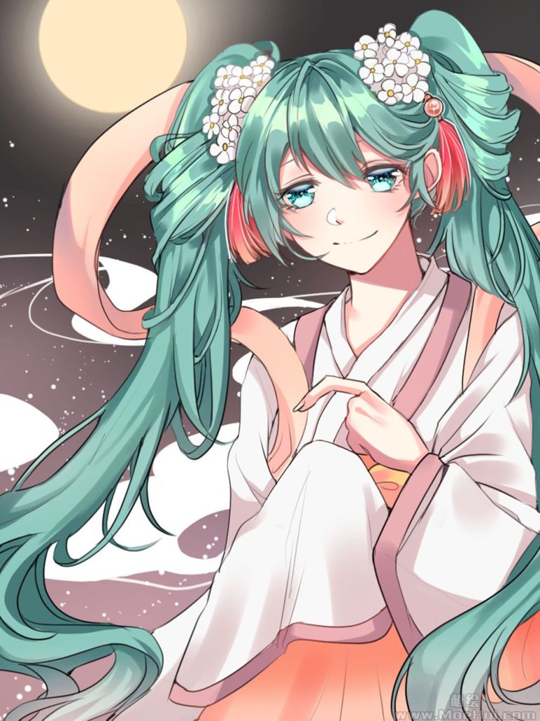 图片[8] - [ACG图包][VOCALOID]中秋明月初音 高清图片CG包[116P] - 二次元星球