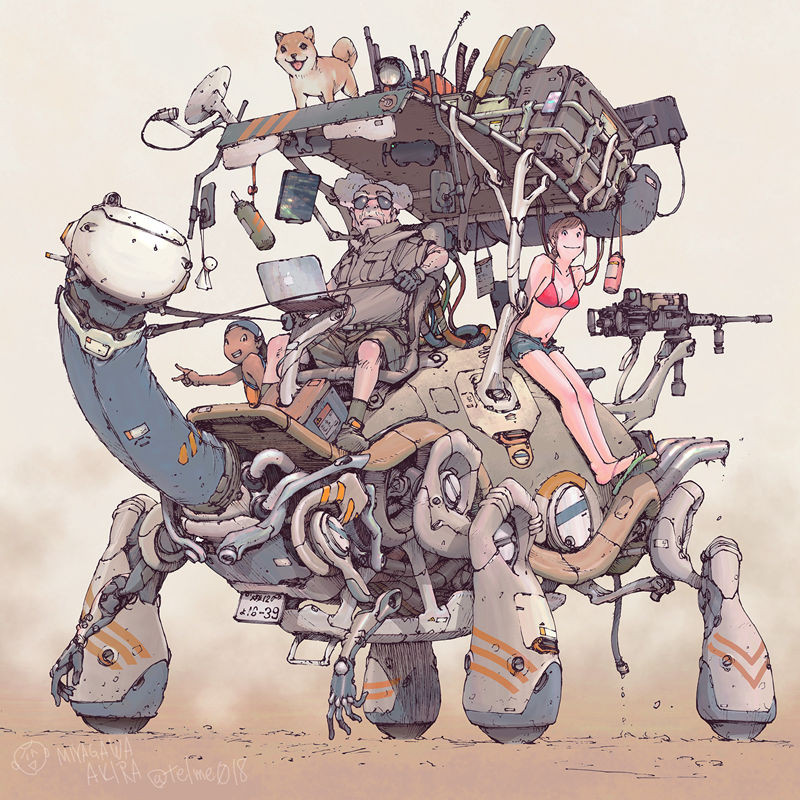 图片[1] - [宮川輝(akiramiyagawa)]artstation图片包[153P] - 二次元星球
