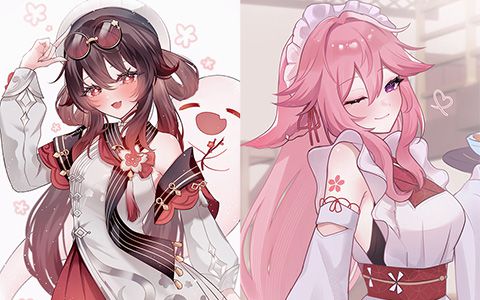 [にゃも(nyam_Lv1)]Pixiv+Bluesky+推特图片包[151P] - 二次元星球