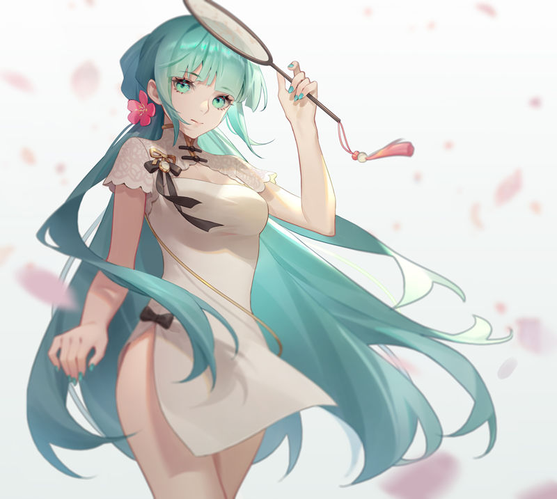 图片[12] - [ACG图包][VOCALOID]韶华·初音未来 高清图片CG包[82P] - 二次元星球