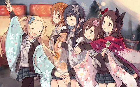 花舞少女 高清图片CG包[228P] - 二次元星球