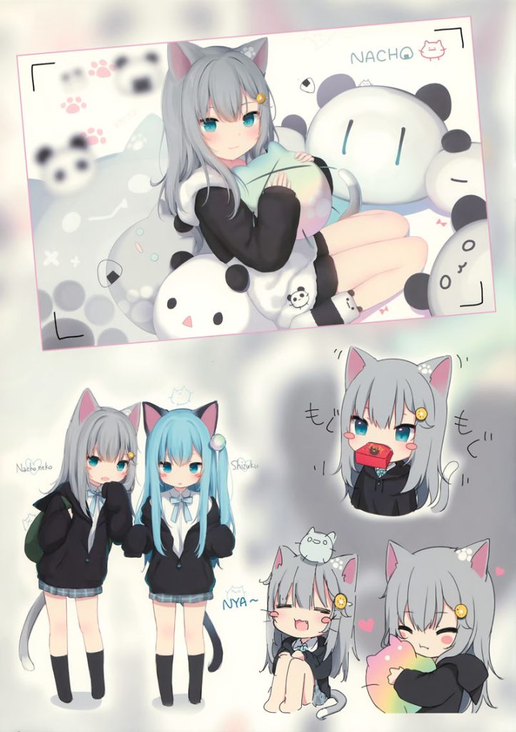 图片[4] - [Vtuber]Nachoneko 高清图片CG包[288P] - 二次元星球