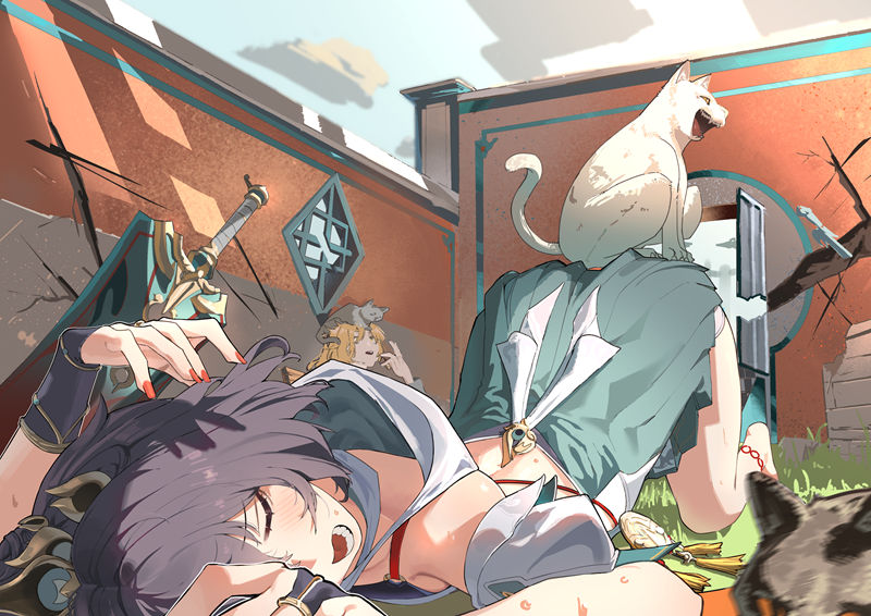 图片[4] - [Cry(curryman)]Pixiv+推特图片包[107P] - 二次元星球