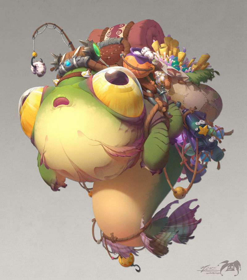 图片[9] - [画师推荐][Yare Yue(zero0)]artstation图片包[227P] - 二次元星球
