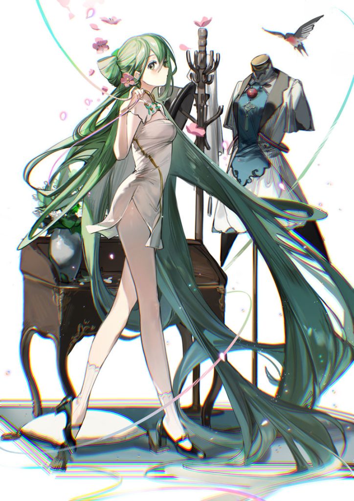 图片[9] - [ACG图包][VOCALOID]韶华·初音未来 高清图片CG包[82P] - 二次元星球