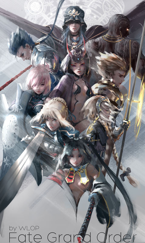 图片[8] - [画师推荐][wlop(wlopwangling)]Pixiv+推特图片包[585P] - 二次元星球
