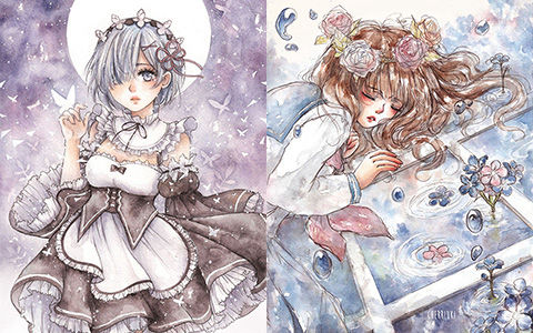 [Cherri(cherriuki)]Pixiv+deviantart+tumblr+instagram+推特图片包[3213P] - 二次元星球