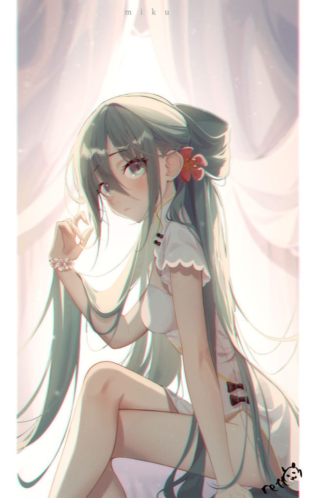 图片[5] - [ACG图包][VOCALOID]韶华·初音未来 高清图片CG包[82P] - 二次元星球