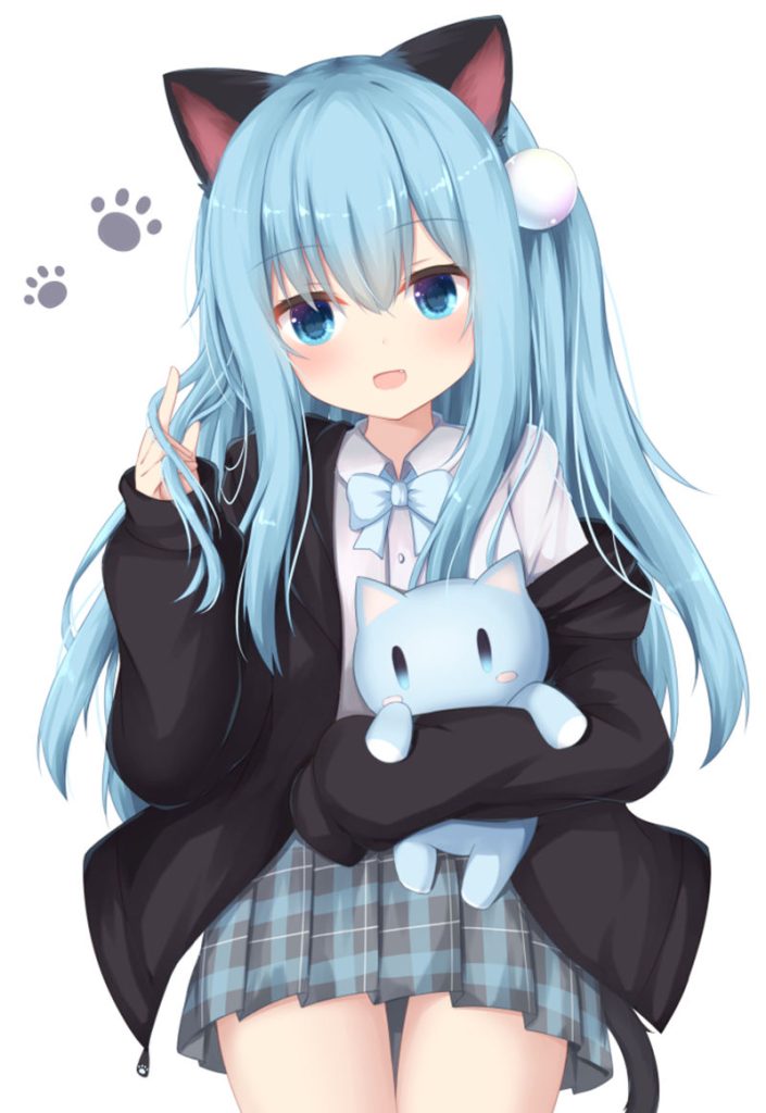 图片[19] - [ACG图包][甘城なつき]猫羽雫 高清图片包[110P] - 二次元星球