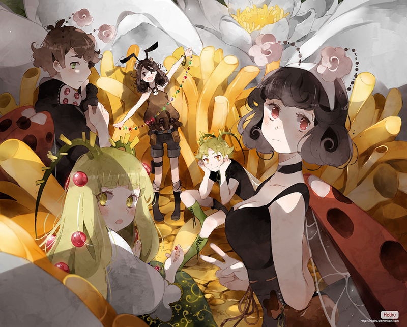 图片[1] - [철(hetiru)]Pixiv+deviant+tumblr图片包[432P] - 二次元星球