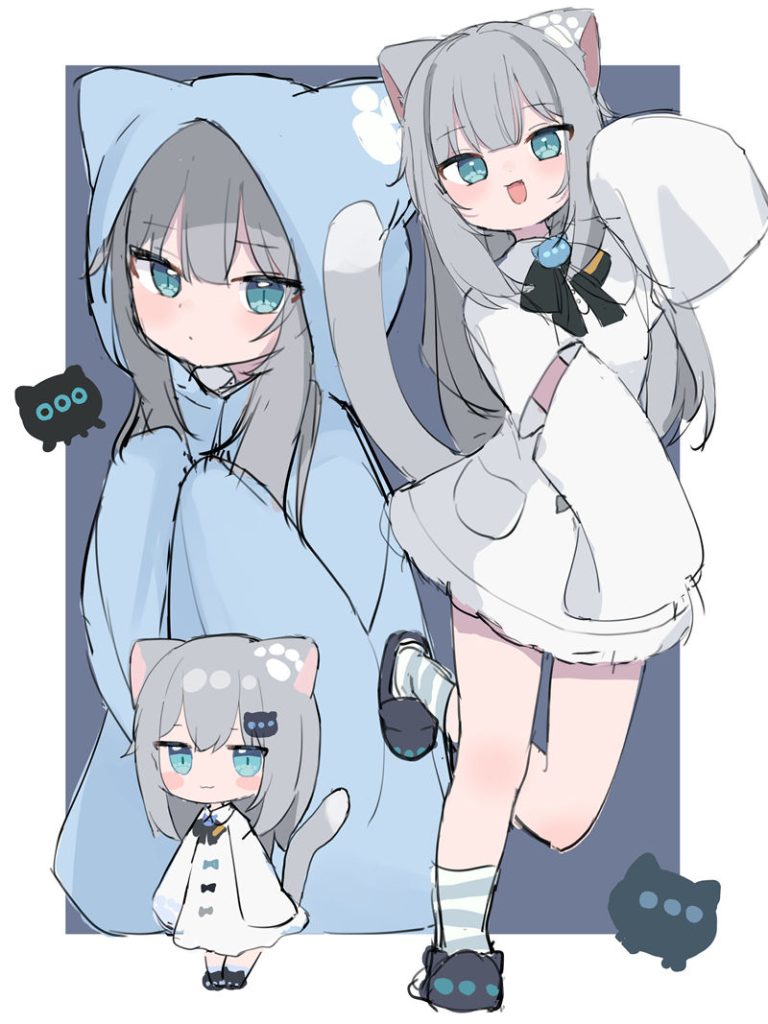 图片[15] - [Vtuber]Nachoneko 高清图片CG包[288P] - 二次元星球
