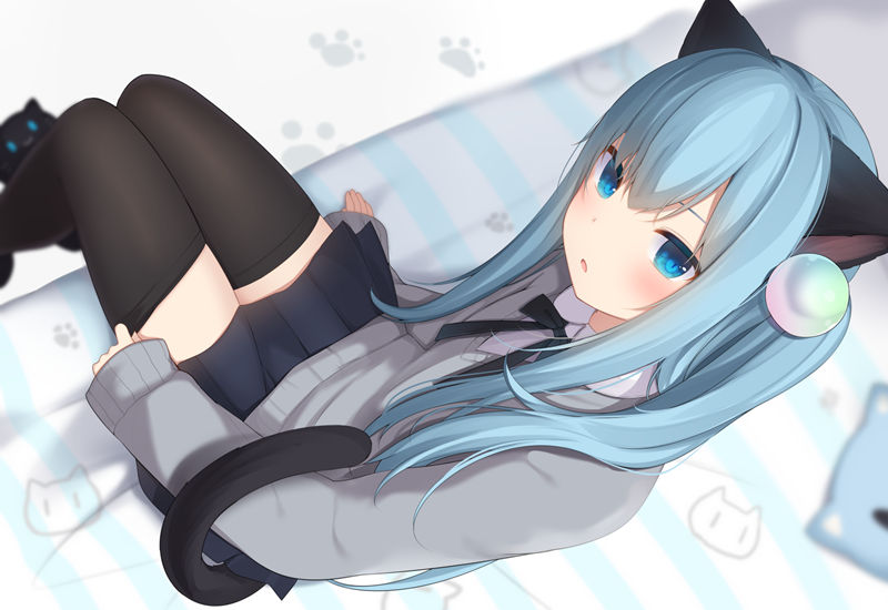 图片[12] - [ACG图包][甘城なつき]猫羽雫 高清图片包[110P] - 二次元星球
